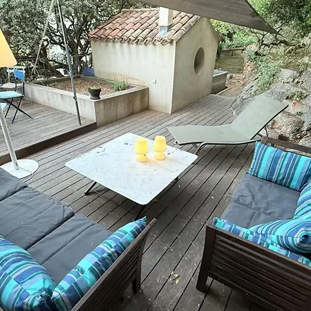 Le Cabanon Du Faron Dans Un Jardin Avec Son Petit Dejeuner 住宿加早餐酒店 土伦